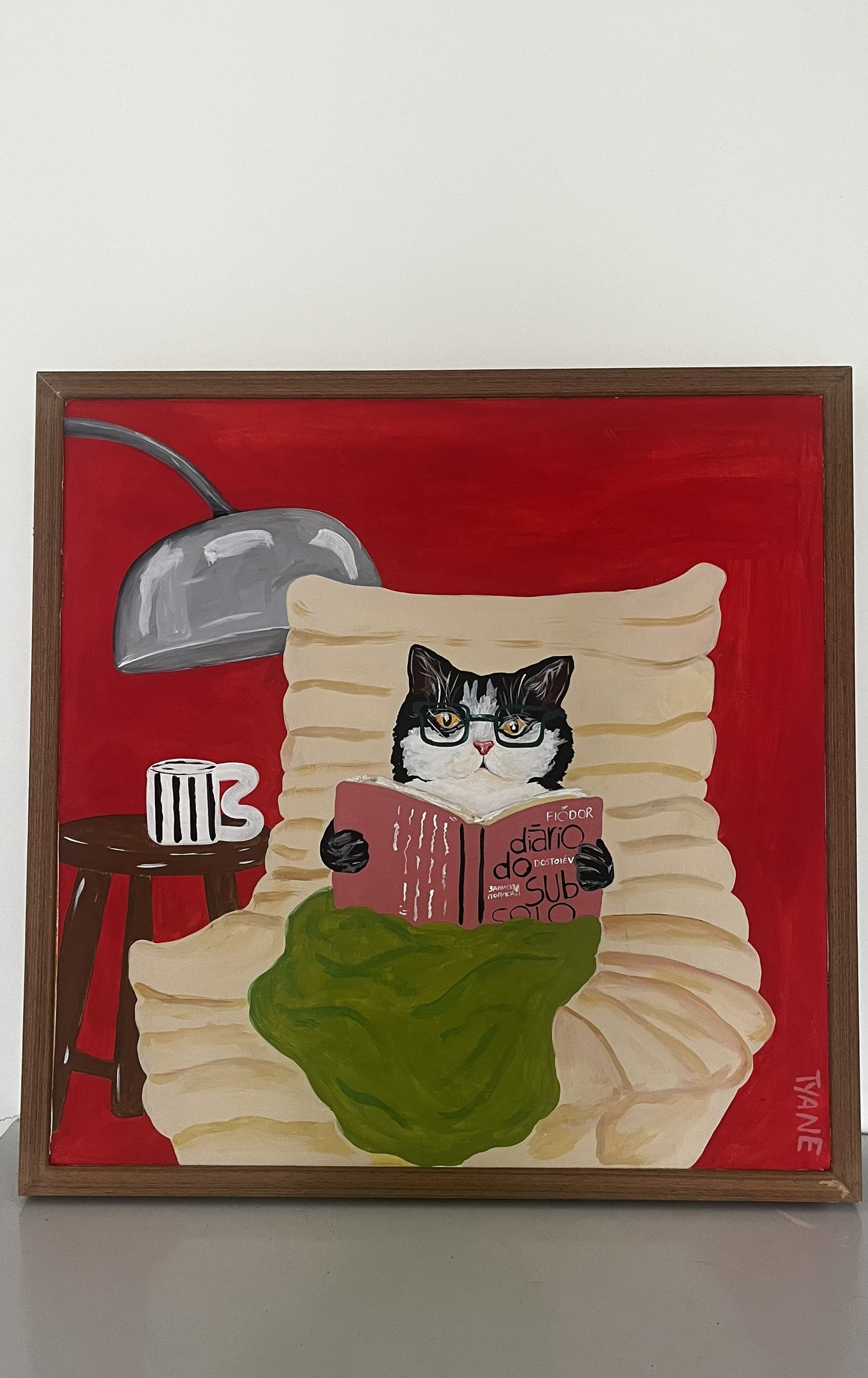 Gato leitor - Original