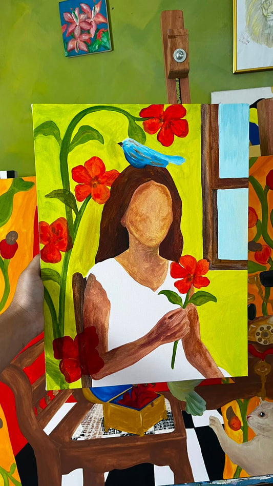 A menina da cabeça avoada - Original