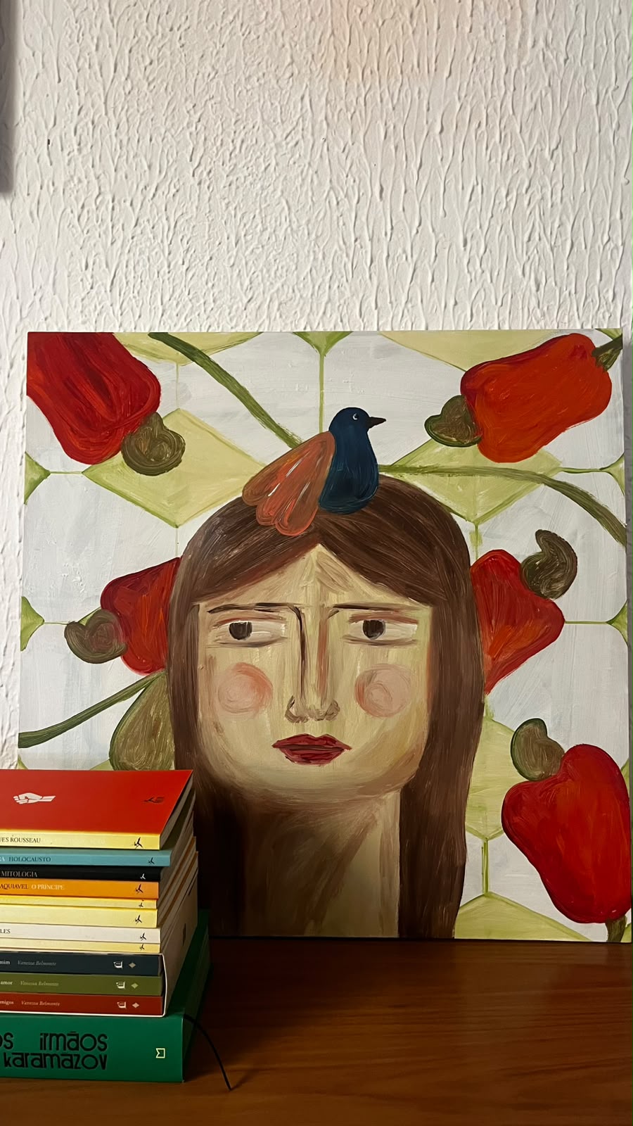 A menina da cabeça avoada armorial - Original